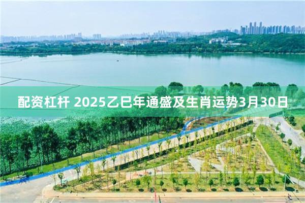 配资杠杆 2025乙巳年通盛及生肖运势3月30日