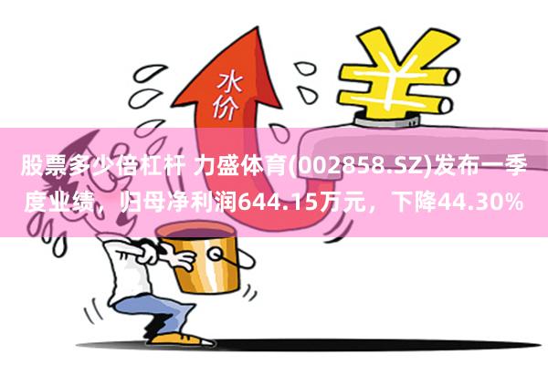 股票多少倍杠杆 力盛体育(002858.SZ)发布一季度业绩，归母净利润644.15万元，下降44.30%