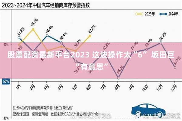 股票配资最新平台2023 这波操作太“6” 坂田巨“有意思”