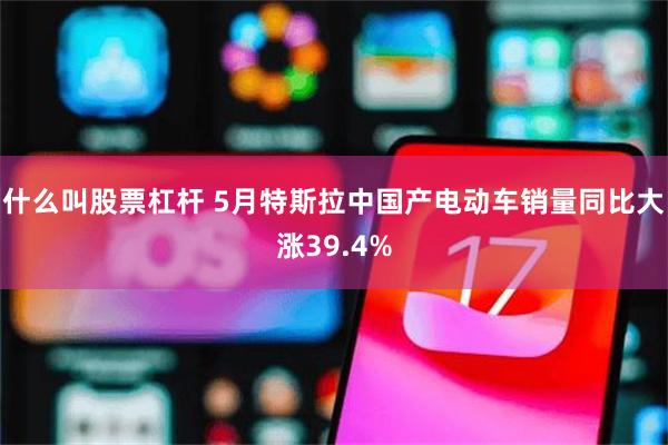 什么叫股票杠杆 5月特斯拉中国产电动车销量同比大涨39.4%