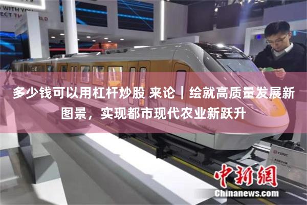 多少钱可以用杠杆炒股 来论｜绘就高质量发展新图景，实现都市现代农业新跃升