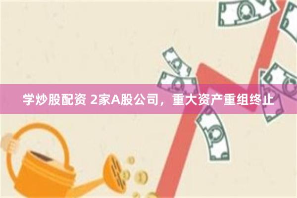 学炒股配资 2家A股公司，重大资产重组终止