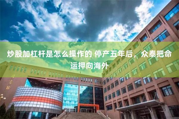 炒股加杠杆是怎么操作的 停产五年后，众泰把命运押向海外